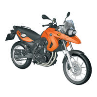 BMW Motorrad F 650 GS Manual De Instrucciones