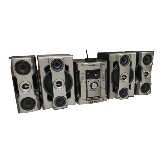 Sony MHC-GN88D Manual De Instrucciones