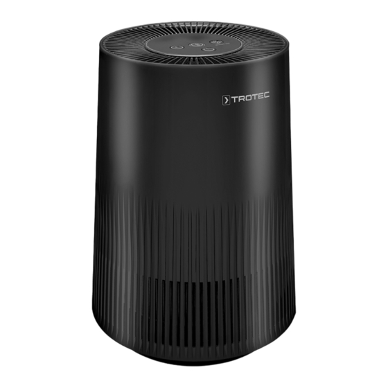 Trotec AIRGOCLEAN 11 E Manual De Instrucciones