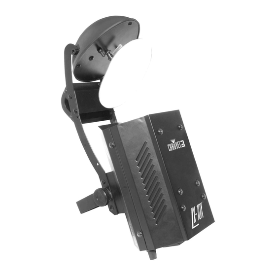 Chauvet DJ LX-10X Guía De Referencia Rápida