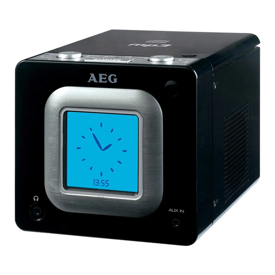 AEG SRC 4325 CD Instrucciones De Servicio