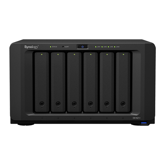 Synology DS1621+ Guía De Instalación Del Hardware