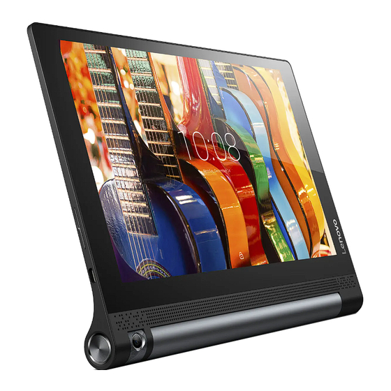 Lenovo YOGA Tab 3 Manual De Usuario