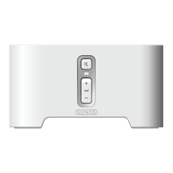 Sonos ZonePlayer ZP80 Guía De Configuración
