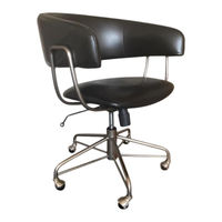 West Elm Halifax Desk Chair Instrucciones De Ensamblaje