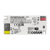 Osram OPTOTRONIC OT FIT 40/220-240/1A0 CS PC Manual De Instrucciones