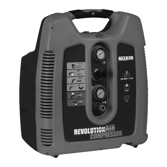 nuair REVOLUTION AIR COMPRESSOR Squirrel Manual De Instrucciones