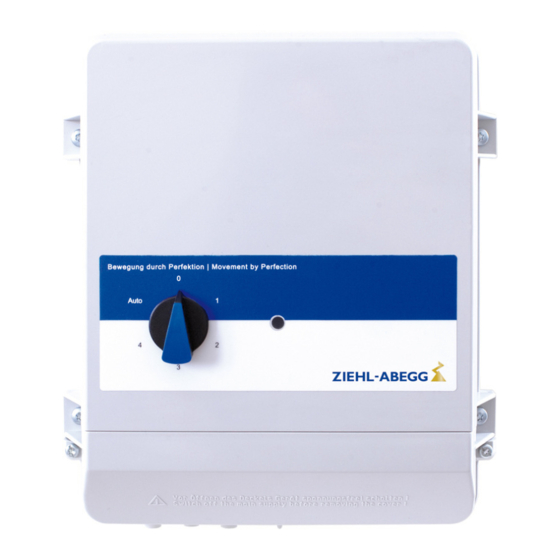 ZIEHL-ABEGG RAE-2G Manual De Instrucciones