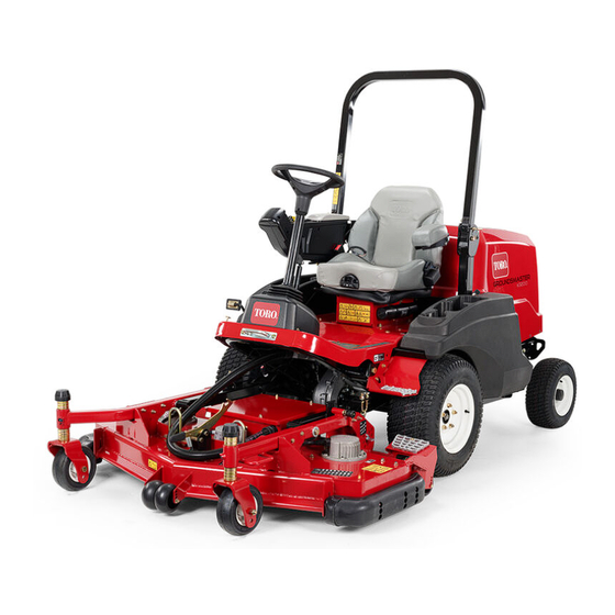 Toro Groundsmaster 3300 Serie Manual Del Operador