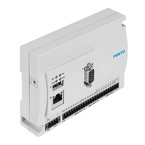 Festo CECC-D Guia De Inicio Rapido