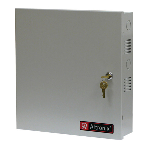 Altronix AL600ULX Serie Guia De Instalacion