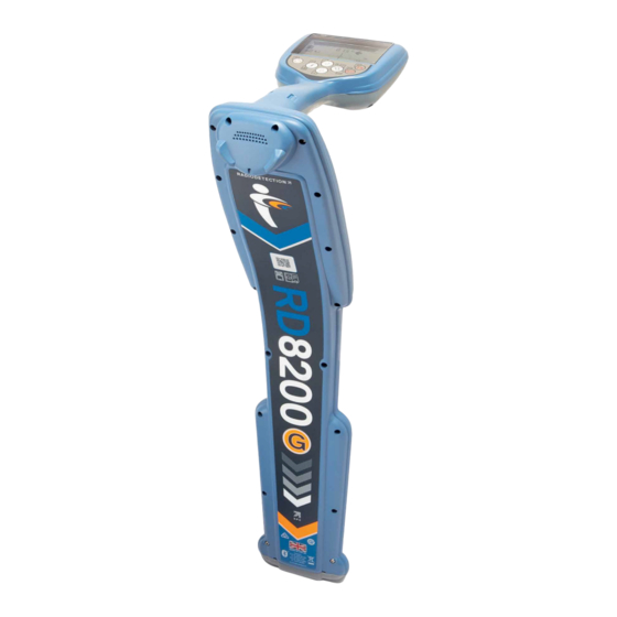 SPX Radiodetection RD8200 Manual De Operación