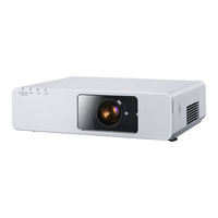 Panasonic PT-F100NTE Instrucciones De Funcionamiento