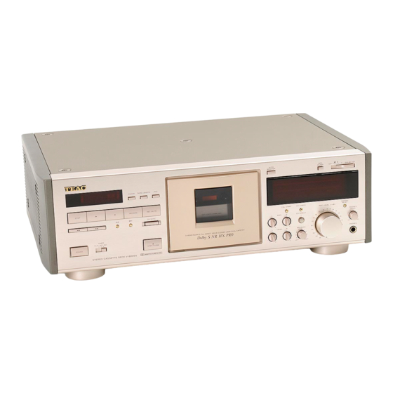 Teac V-8000S Manual Del Usuario