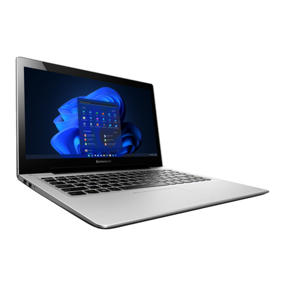 Lenovo IdeaPad U330p Guia Del Usuario