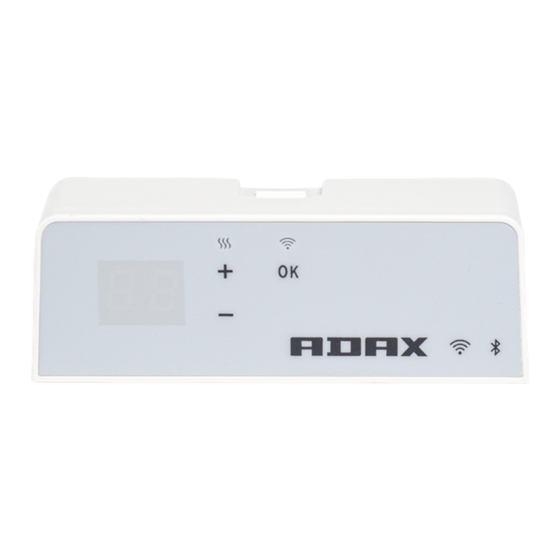 Adax WT2 Guía De Usuario