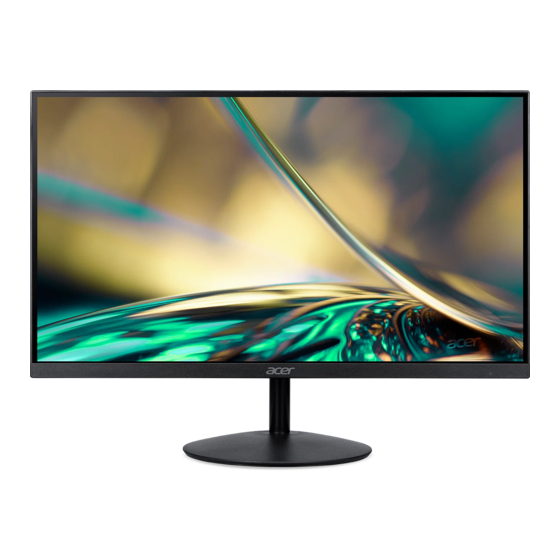 Acer SA242Y Guia Del Usuario