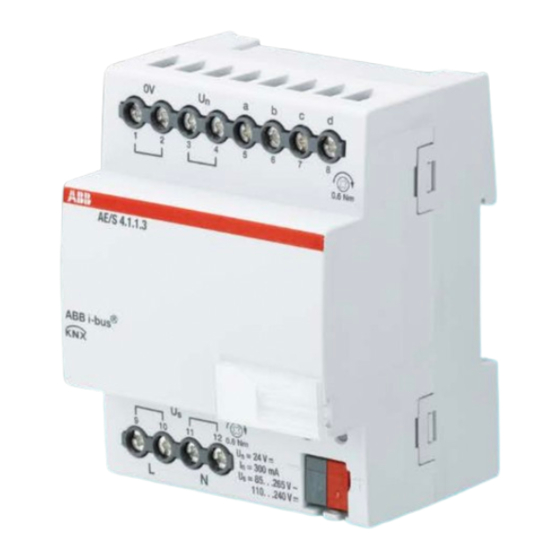 ABB i-bus KNX Manual Del Producto