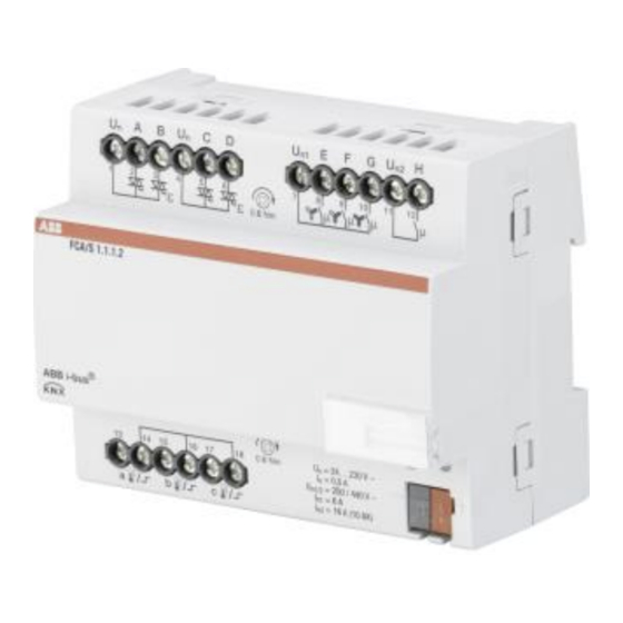 ABB i-bus KNX Manual Del Producto