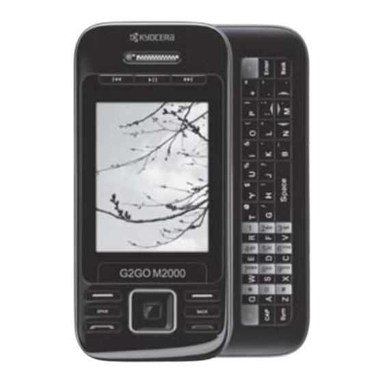 Kyocera G2GO M2000 Guia Del Usuario