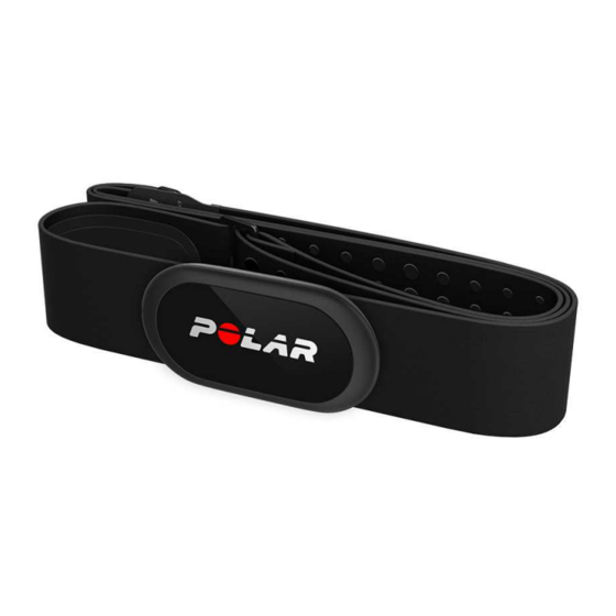 Polar H10 Manual Del Usuario