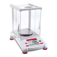 OHAUS Adventurer Serie Manual Instrucciones