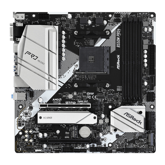 ASROCK B550M Pro4 Manual Del Usuario
