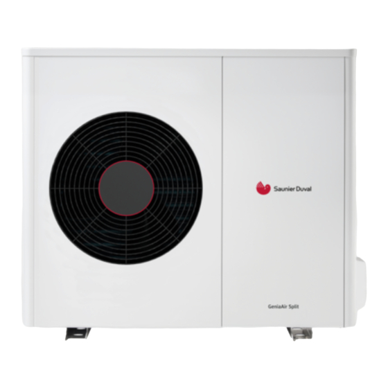 Saunier Duval GeniaAir Split HA 3-5 OS 230V Instrucciones De Funcionamiento