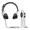 Logitech ZONE WIRED - Manual de Auriculares Inalámbricos con Cancelación de Ruido