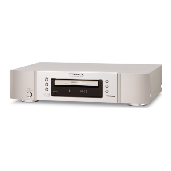 Marantz BD7004 Manuales