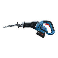 Bosch GSA18V-125 Instrucciones De Funcionamiento Y Seguridad