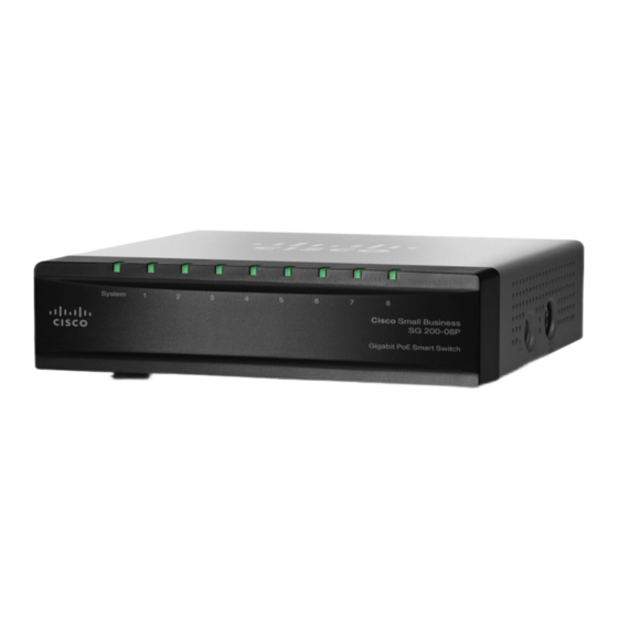 Cisco 200 Serie Guia De Inicio Rapido