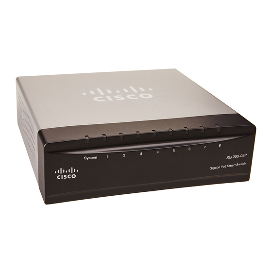Cisco 200 Serie Guia De Inicio Rapido