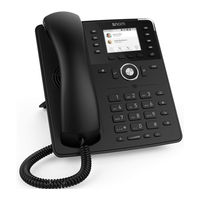 Snom D735 Manual Del Usuario