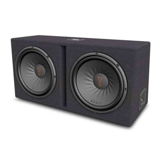 Harman JBL STAGE 1200D Manual Del Propietário