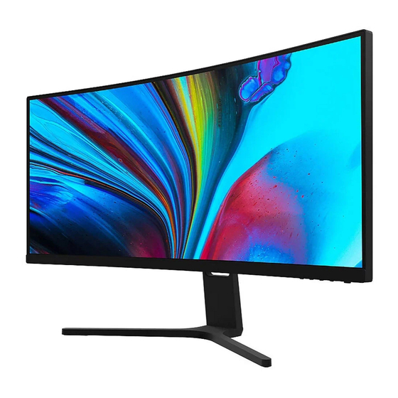 Xiaomi Curved Gaming Monitor 30 Manual De Usuario