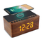 ANJANK AC-190 - Manual del Reloj Despertador Digital LED con Carga Inalámbrica