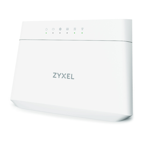 Zyxel EMG3525-T50B Manual Del Usuario