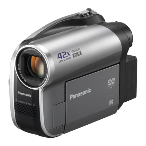 Panasonic VDR-D50PL Manuales