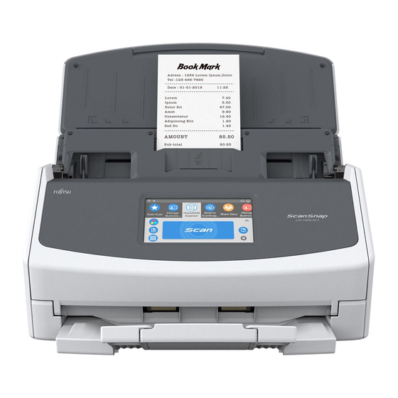 Fujitsu ScanSnap iX1500 Guía De Operaciones Básicas