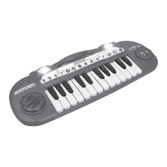 Bontempi 12 2411 Libro De Instrucciones