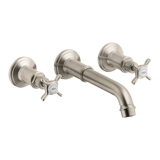 Hansgrohe Axor Montreux 16532 Serie Manual De Instrucciones