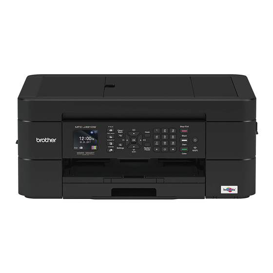 Brother MFC-J491DW Guía De Consulta