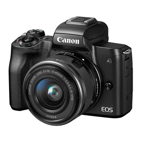 Canon EOS M50 Manuales