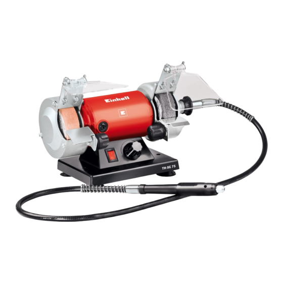 EINHELL TH-XG 75 Kit Manual De Instrucciones Original