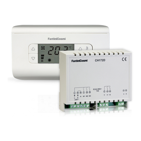 Fantini Cosmi CH130ARR Manual Del Usario