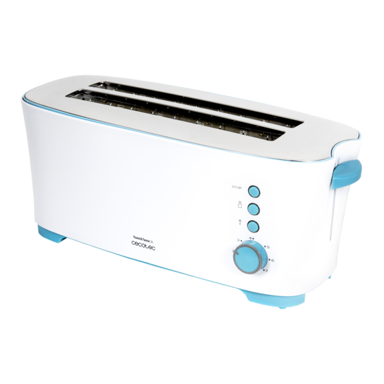 cecotec TOAST&TASTE 2L Manuales