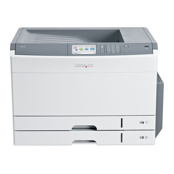 Lexmark C925 Guia Del Usuario