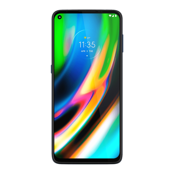 Motorola moto G9 Plus Manuales