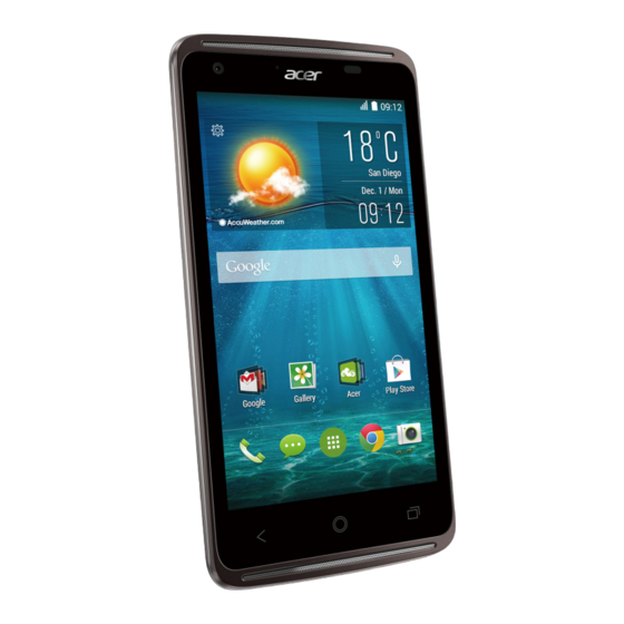 Acer Liquid Z410 Manual Del Usuario